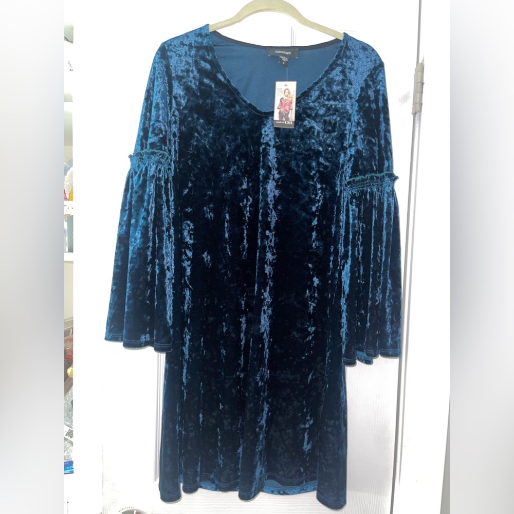 TEAL KAREN KANE DRESS💙🩵